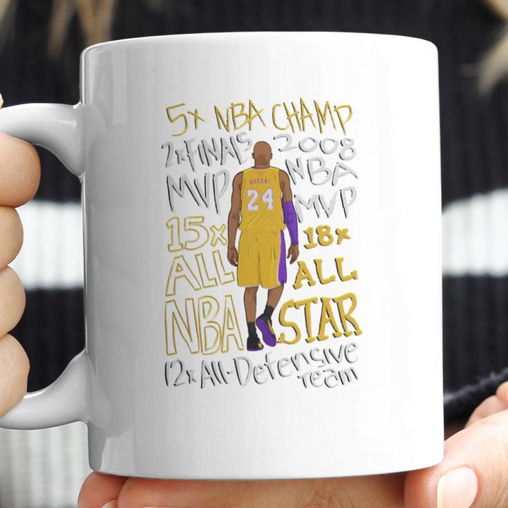 Kobe Bryant Accolades T-Shirt Coffee Mug