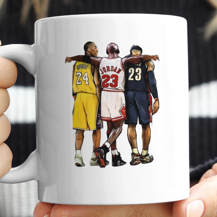 Kobe Jordan James The Greatest Of All Time Coffee Mug