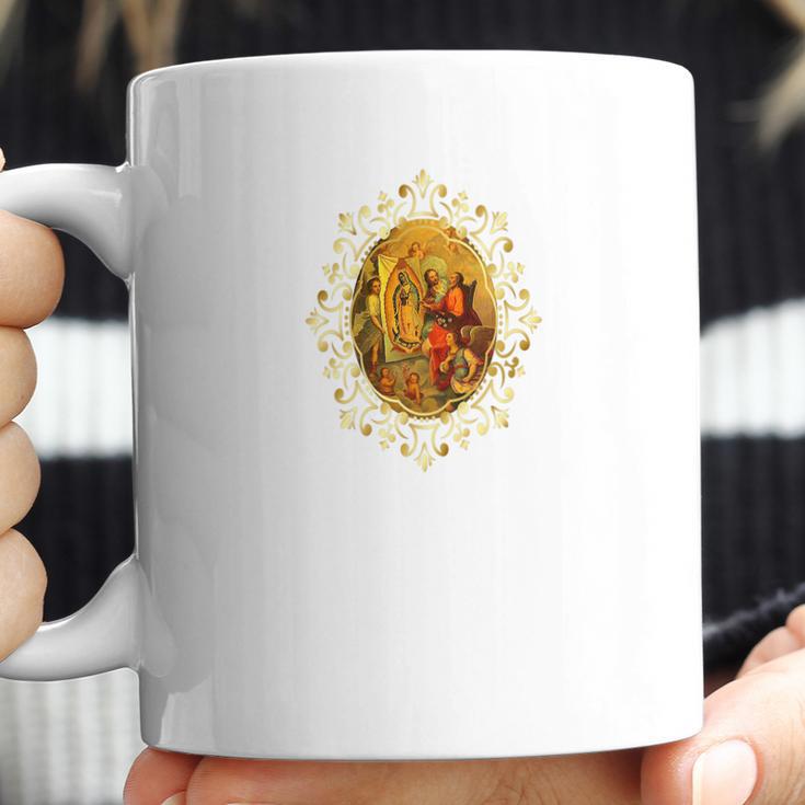 Our Lady Of Guadalupe Virgen Painted By God 110 Coffee Mug