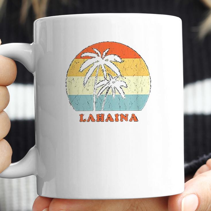 Lahaina Maui Vintage Sun Surf Throwback Vacation Coffee Mug