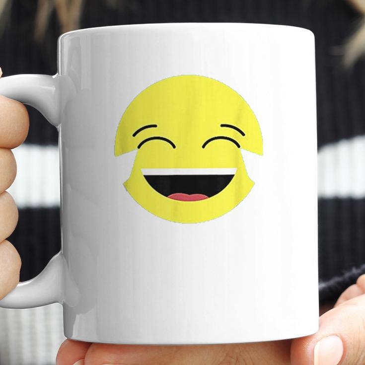 Laughing Tears Emojis Cute Happy Laugh Face Gift Coffee Mug