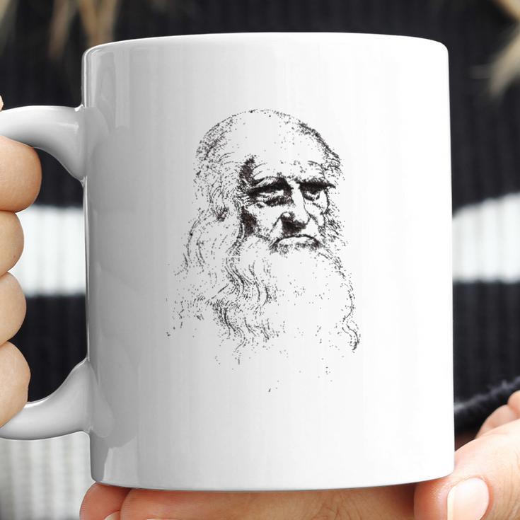 Leonardo Da Vinci Portrait Art Coffee Mug