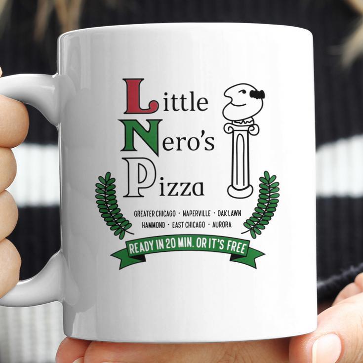 Little Neros Pizza White Tee T-Shirt Coffee Mug