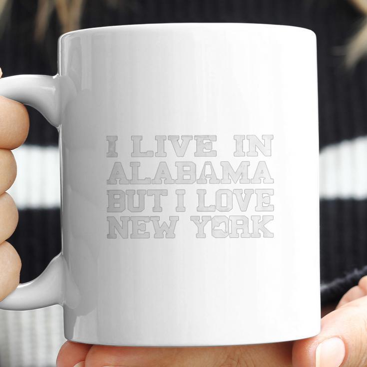 Live Alabama Love New York Coffee Mug