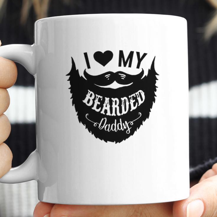 I Love My Bearded Daddy Funny Gift Idea Baby Creeper Boys Girls Coffee Mug