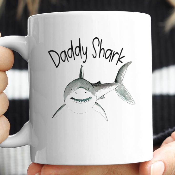 I Love Daddy Shark Coffee Mug