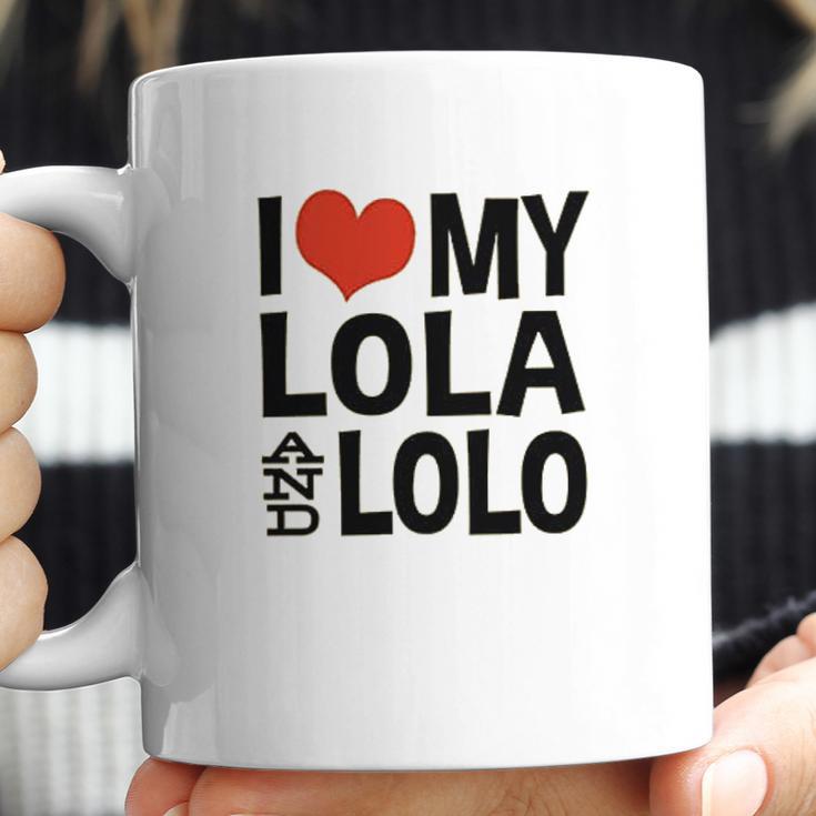 I Love My Lola And Lolo Coffee Mug