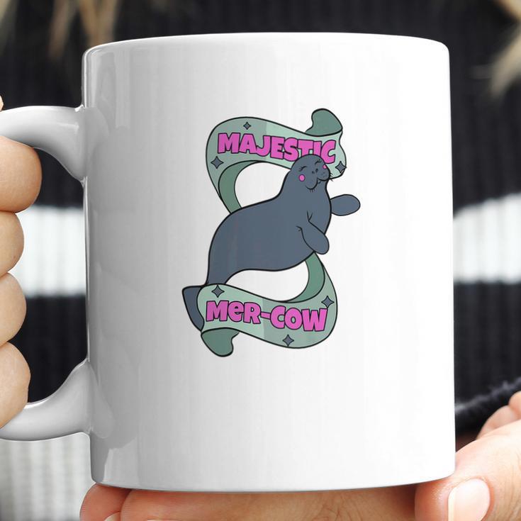 Manatee Majestic Mercow Funny Pun Coffee Mug