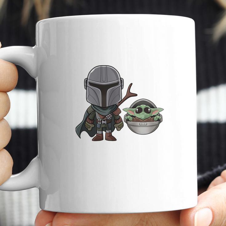 Mandalorian Cute Chibi Coffee Mug