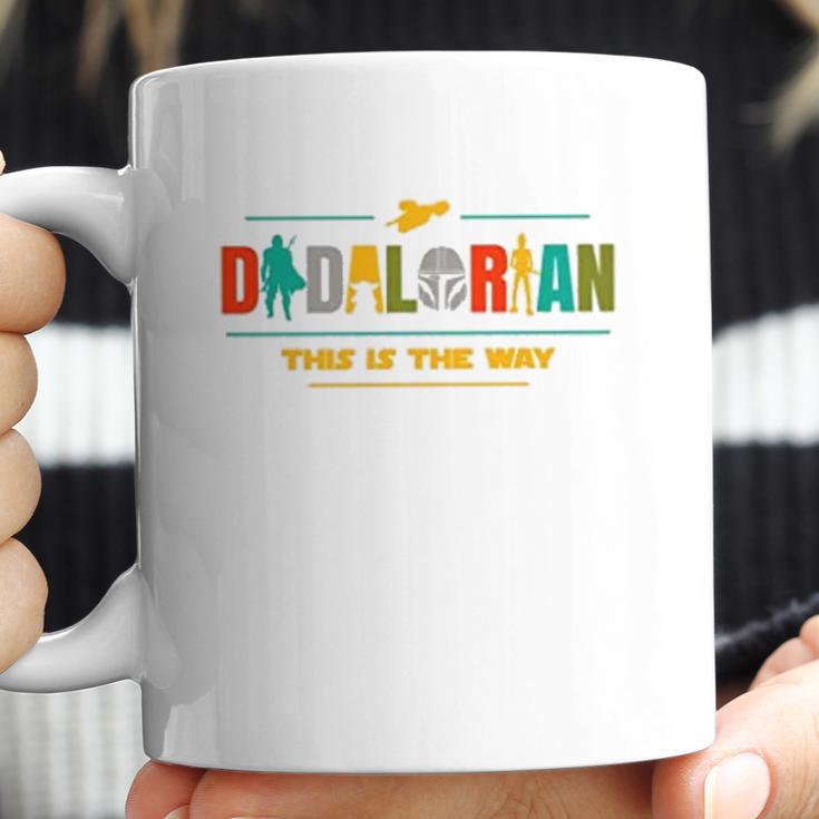 The Mandalorian Dadalorian This Is The Way Coffee Mug