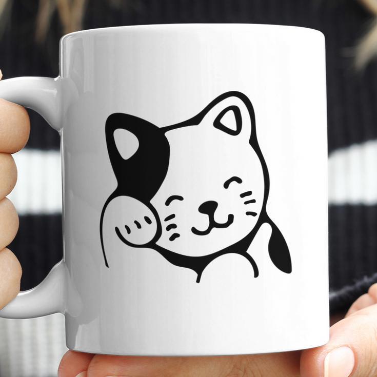 Maneki Neko Shirt Asian Good Luck Cat Coffee Mug