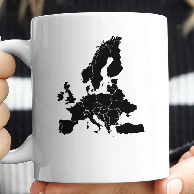 Map Of Europe Coffee Mug