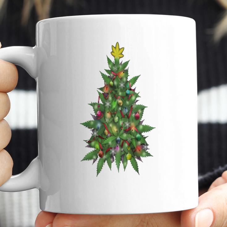 Marijuana Christmas Tree Coffee Mug