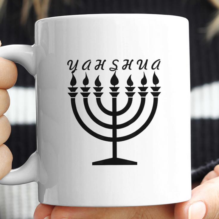 Menorah Hebrew Israelite Yahweh Yahshua Yeshua Torah Coffee Mug