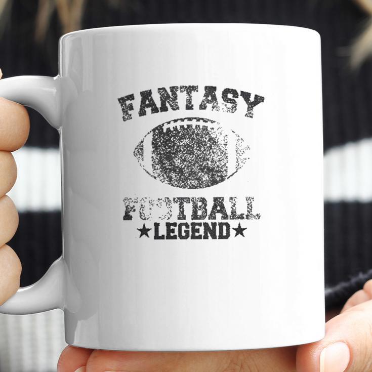 Mens Fantasy Football Legend Funny Season Novelty Graphic Dad Gameday Coffee Mug