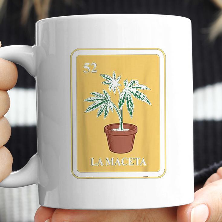 Mexican La Maceta Lottery Traditional Marijuana Cannabis Coffee Mug