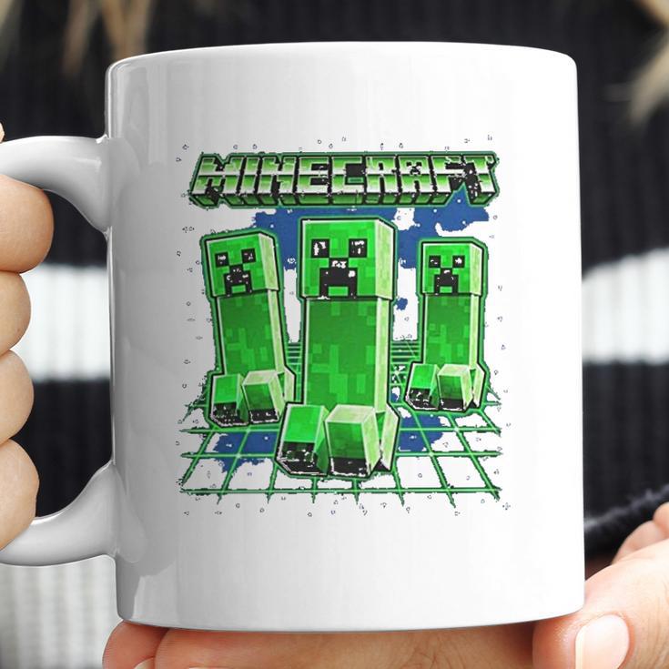 Minecraft Glowing Creepers Coffee Mug