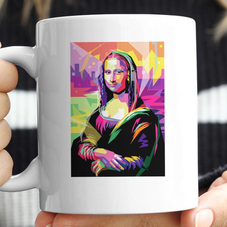 Mona Lisa Pop Art Coffee Mug