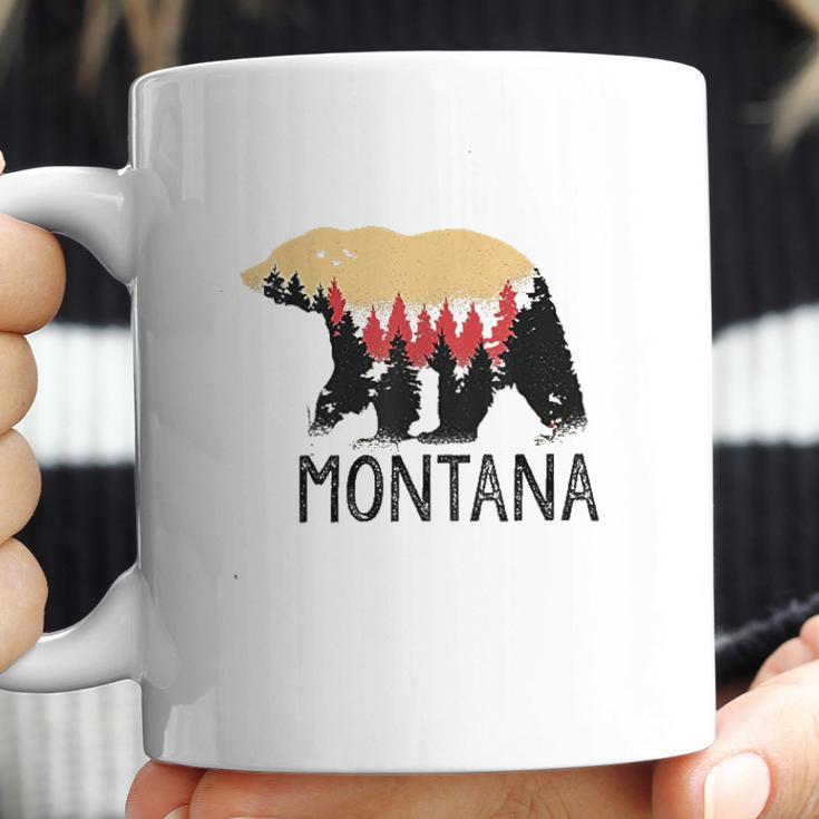 Montana Vintage Grizzly Bear Nature Outdoor Souvenir Gift Coffee Mug