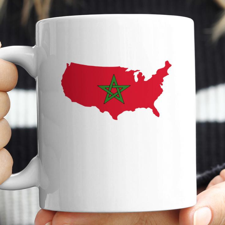 Moorish American T-Shirt America Amexem Moroccan Flag Tee Coffee Mug