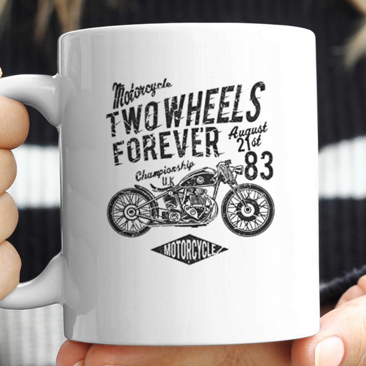 Motorcyclists Two Wheels Forever Championship 1983 Coffee Mug