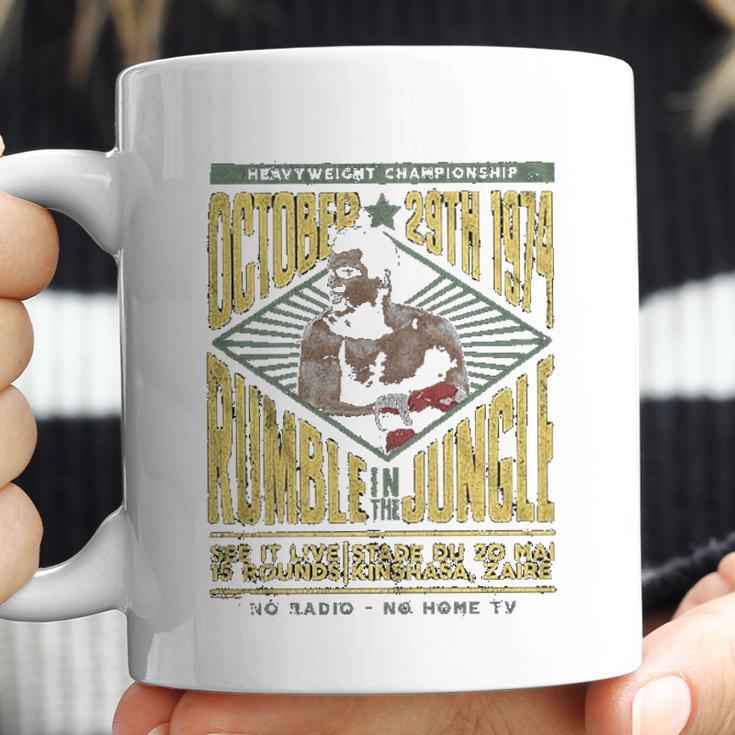 Muhammad Ali 60S Heavy Weight Championship October 29 1974 Coffee Mug