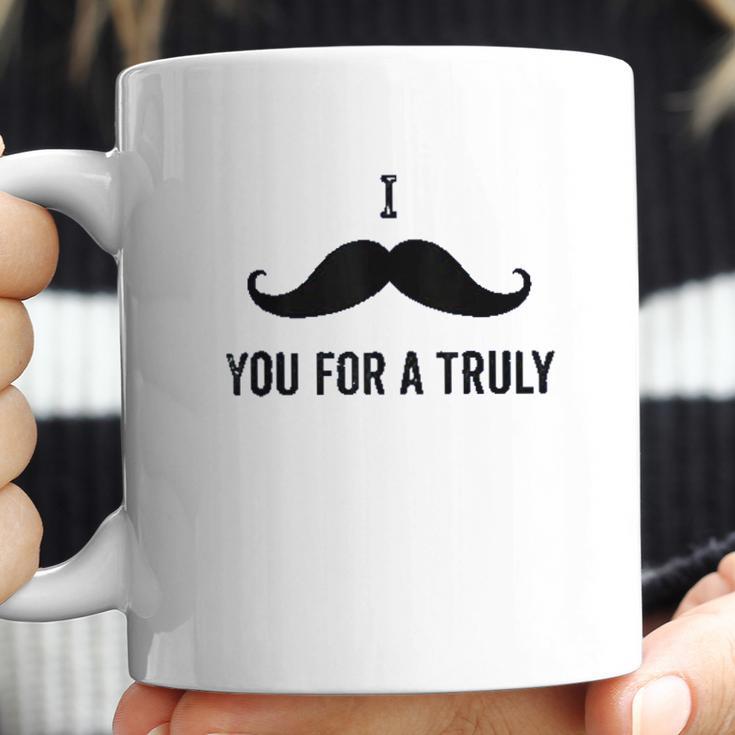 I Mustache You For A Truly Aint No Laws Hard Seltzer Coffee Mug