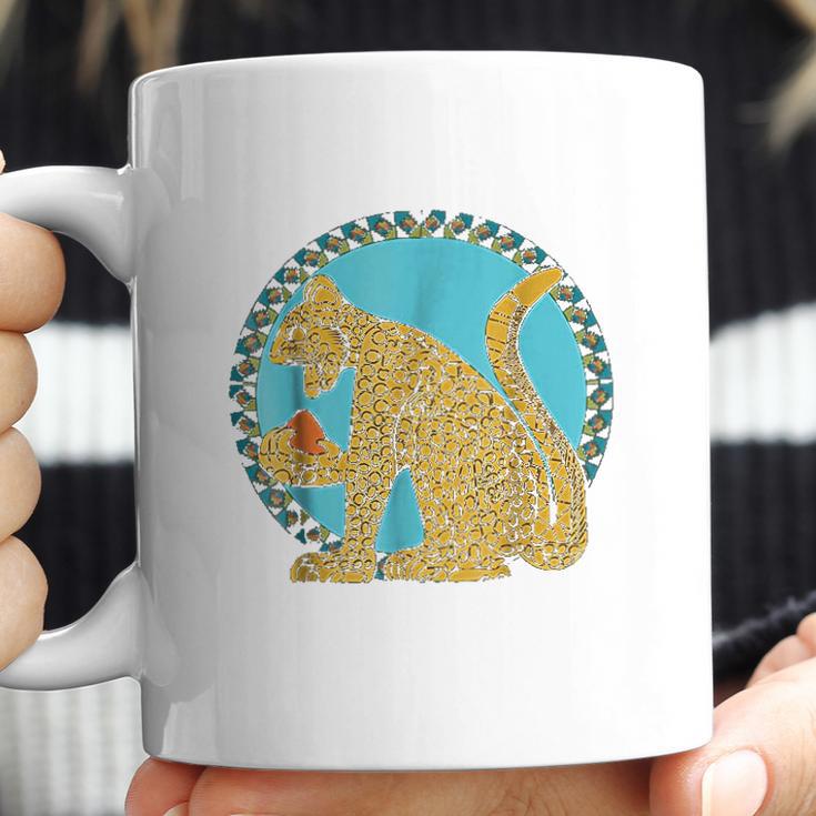 Native American Indian Aztec Mayan Jaguar Coffee Mug