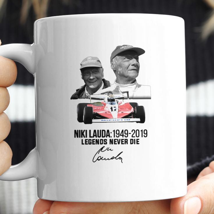 Niki Lauda 1949 2019 Legends Never Die Shirt Coffee Mug