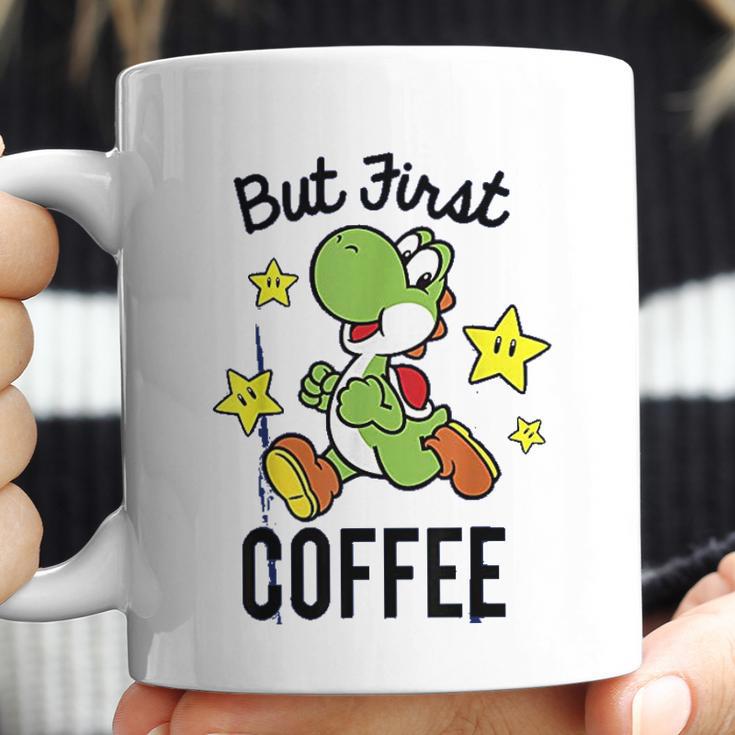 Nintendo Super Mario Yoshi Stars First Coffee Coffee Mug