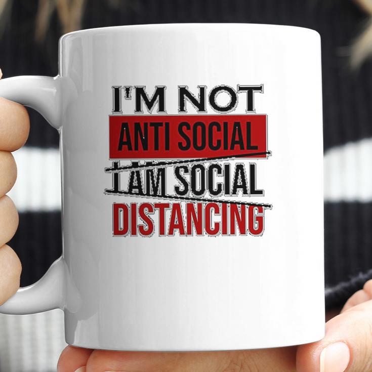 I Am Not Anti Social Youth I Am Social Distancing Coffee Mug