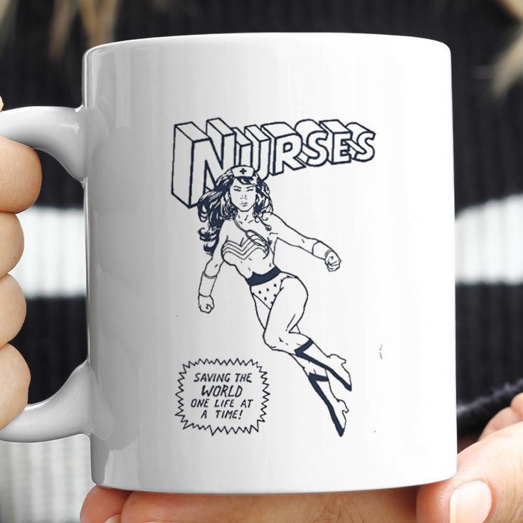 Nurse Superhero Funny Nursing Gifts Coffee Mug