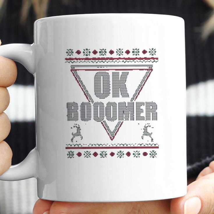 Ok Boomer Christmas Vibe Coffee Mug