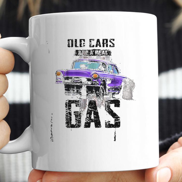 Old Cars Are A Real Gas Drag Racing Gasser Coffee Mug