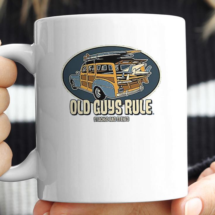 Old Guys Rule Stacked And Stoked Coffee Mug