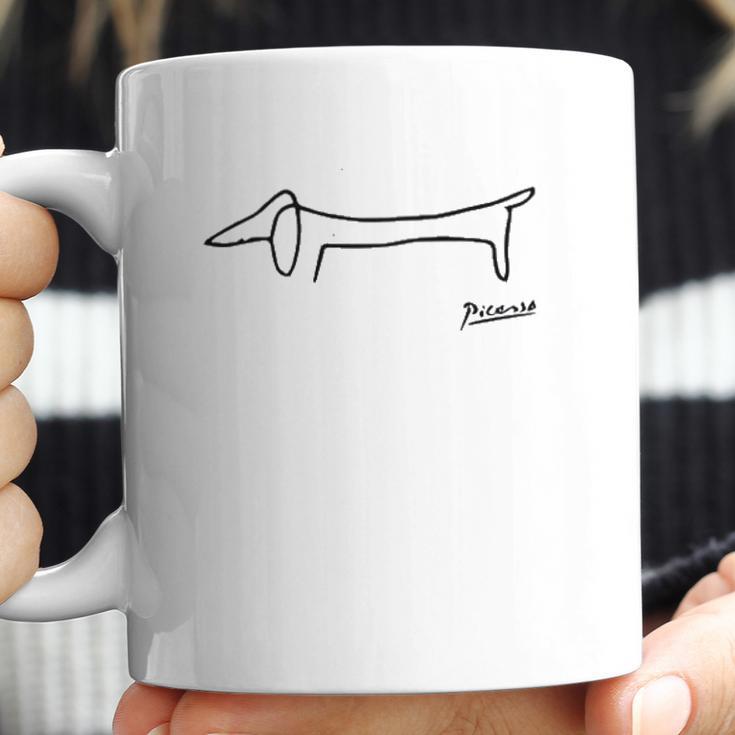 Pablo Picasso Dog Lump Dachshund Art Coffee Mug