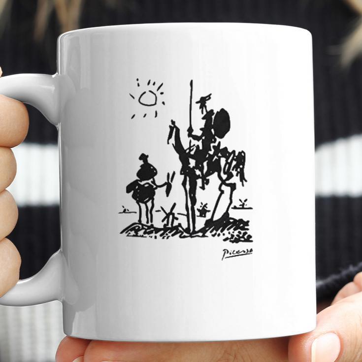 Pablo Picasso Don Quixote Sancho Panza Y Roncinante Coffee Mug