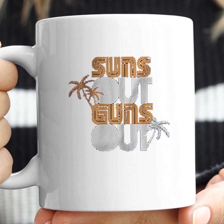 Palm Trees Suns Out Coffee Mug