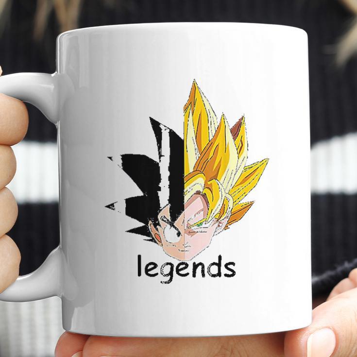 Past And Now Goku Coffee Mug