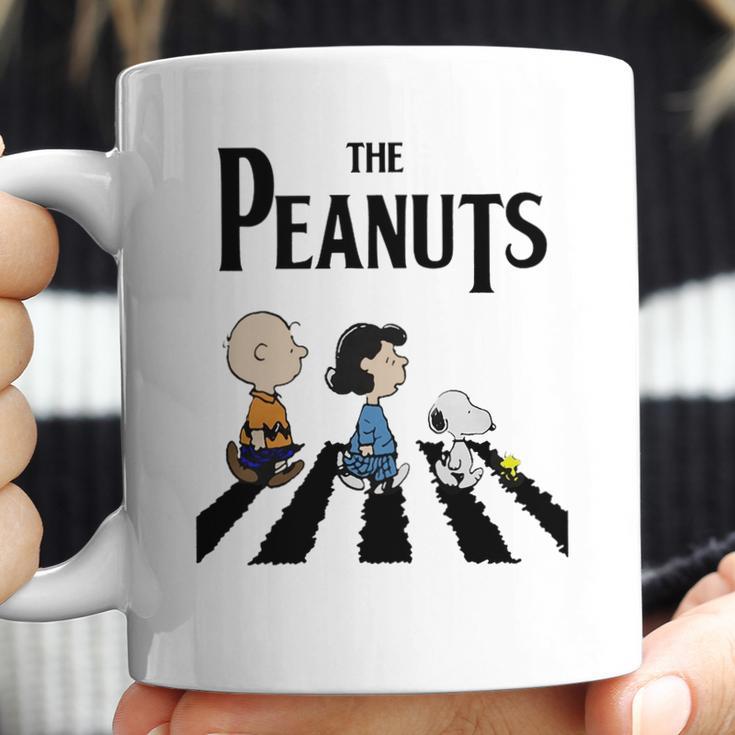 Peanuts Beatles Tshirt Coffee Mug