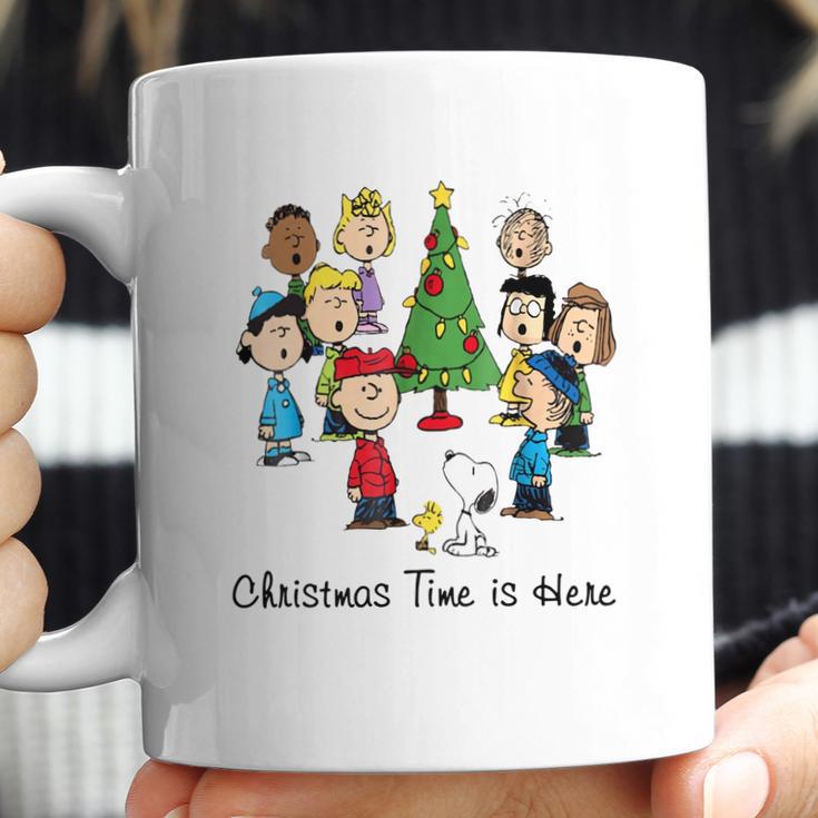 Peanuts Christmas Time Is Here Shirt Coffee Mug