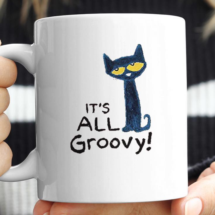 Pete The Cat Its All Groovy Coffee Mug