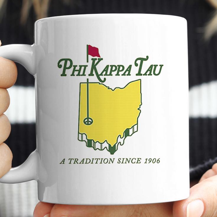 Phi Kappa Tau Fraternity Golf Comfort Colors Coffee Mug