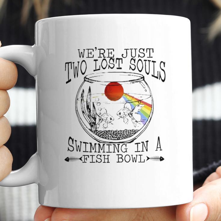 Pink Floyd We’Re Just Two Lost Souls Swimming In A Fish Bowl Shirt Coffee Mug