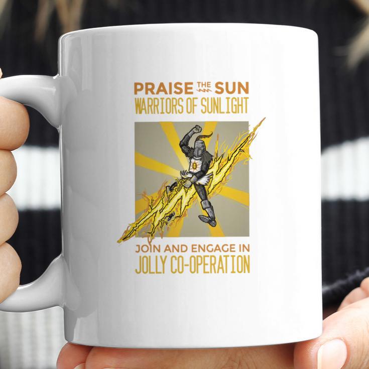 Praise The Sun Warriors Of Sunlight Coffee Mug