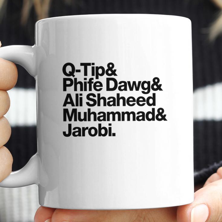 Qtip Phife Dawg Ali Shaheed Muhammad Jarobi Coffee Mug