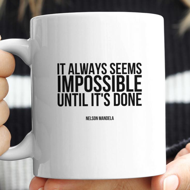 Quote From Nelson Mandela Coffee Mug