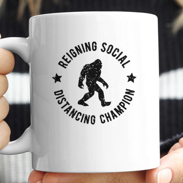 Reigning Social Distancing Champion Coffee Mug