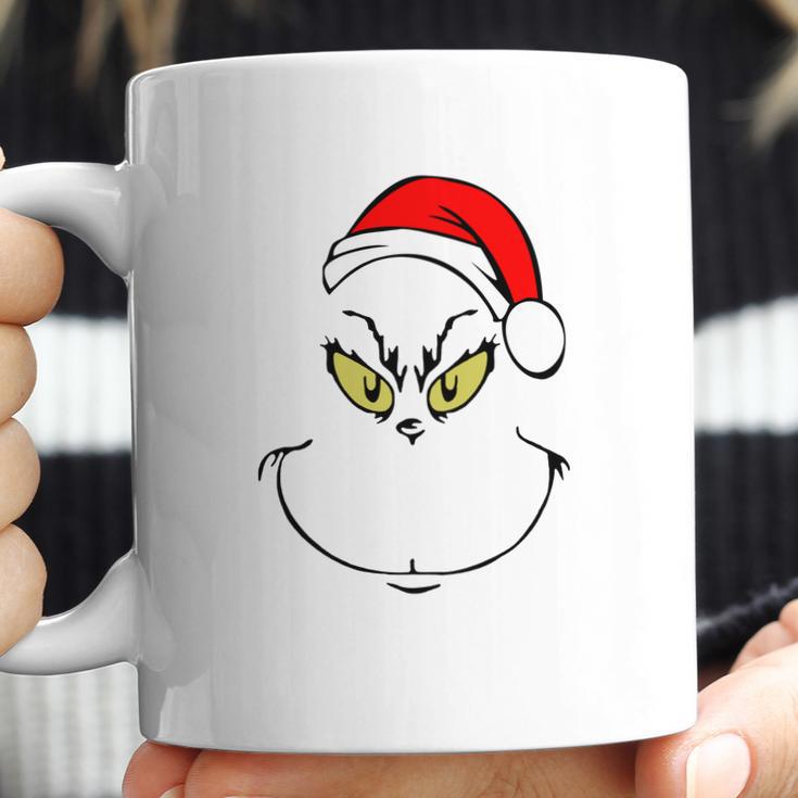 Resting Grinch Face Shirt Coffee Mug