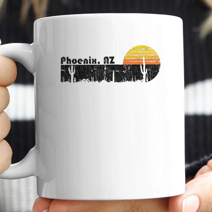 Retro Phoenix Arizona Desert Sunset Vintage Coffee Mug